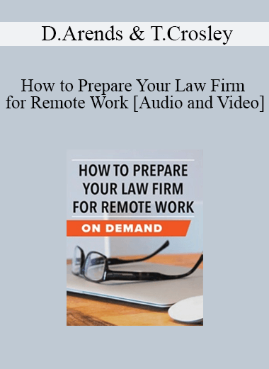 Audio and Video How to Prepare Your Law Firm for Remote Work - eSy[GB]