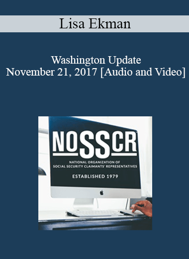 Audio and Video Lisa Ekman Washington Update November 21 2017 - eSy[GB]