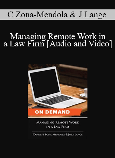 Audio and Video Managing Remote Work in a Law Firm - eSy[GB]