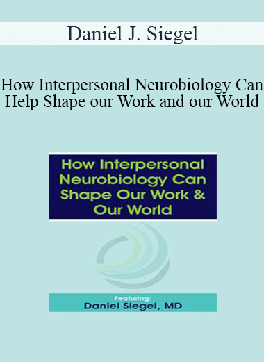 Daniel J. Siegel - How Interpersonal Neurobiology Can Help Shape our Work and our World