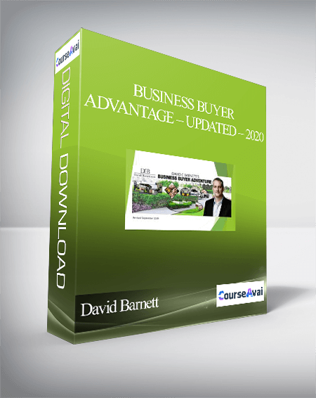 David Barnett – Business Buyer Advantage – Updated – 2020