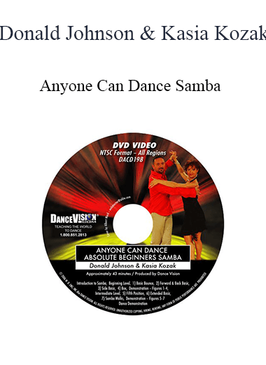 Donald Johnson & Kasia Kozak - Anyone Can Dance Samba