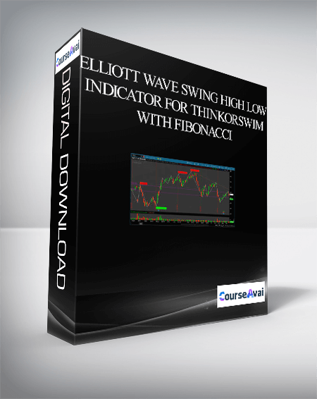 Elliott Wave Swing High Low Indicator for ThinkorSwim with Fibonacci