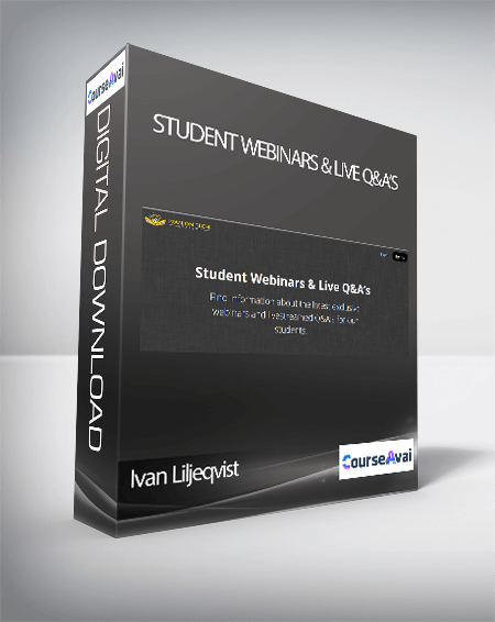 Ivan Liljeqvist - Student Webinars & Live Q&A’s