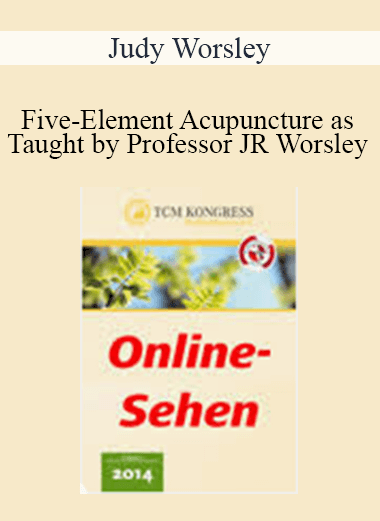 Judy Worsley - Five-Element Acupuncture as Taught by Professor JR Worsley