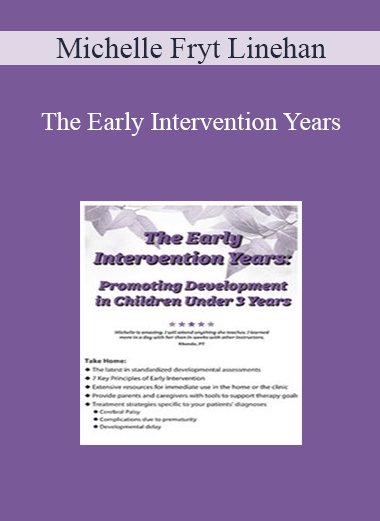 Michelle Fryt Linehan - The Early Intervention Years: Promoting Development in Children Under 3 Years