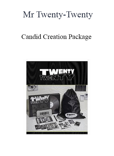 Mr Twenty-Twenty - Candid Creation Package