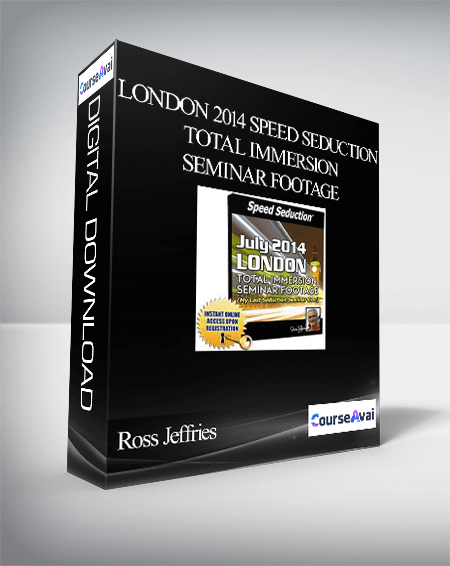 Ross Jeffries – London 2014 Speed Seduction Total Immersion Seminar Footage