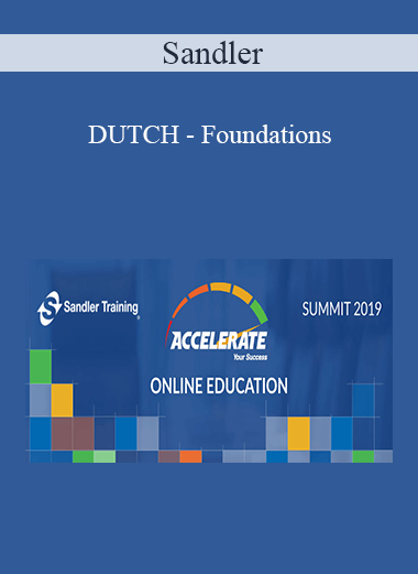 Sandler - DUTCH - Foundations