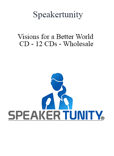 Speakertunity - Visions for a Better World CD - 12 CDs - Wholesale