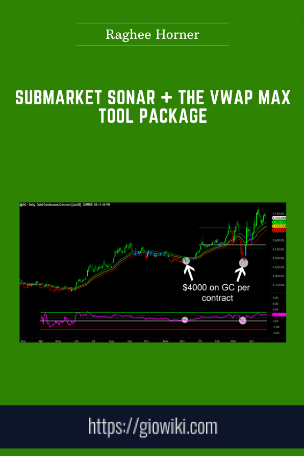 Submarket Sonar + The VWAP Max Tool Package  -  Raghee Horner