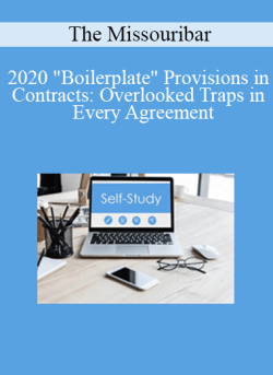 2020 Boilerplate Provisions in Contracts Overlooked Traps in Every Agreement 250x343 1 - eSy[GB]