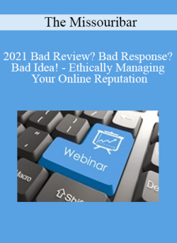 2021 Bad Review Bad Response Bad Idea Ethically Managing Your Online Reputation 250x343 1 - eSy[GB]