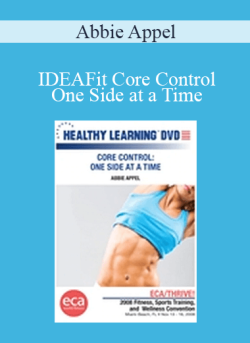 Abbie Appel IDEAFit Core ControlE28094One Side at a Time 250x343 1 - eSy[GB]