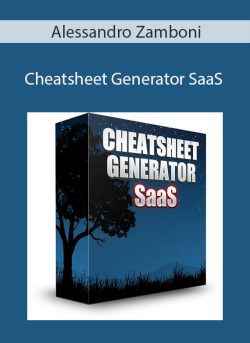 Alessandro Zamboni Cheatsheet Generator SaaS 250x343 1 - eSy[GB]