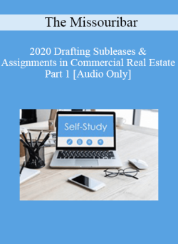 Audio Only 2020 Drafting Subleases Assignments in Commercial Real Estate Part 1 250x343 1 - eSy[GB]