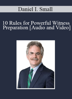 Audio and Video 10 Rules for Powerful Witness Preparation 250x343 1 - eSy[GB]