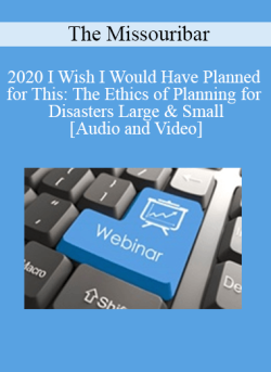 Audio and Video 2020 I Wish I Would Have Planned for This The Ethics of Planning for Disasters Large Small 250x343 1 - eSy[GB]