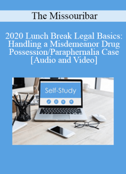 Audio and Video 2020 Lunch Break Legal Basics Handling a Misdemeanor Drug PossessionParaphernalia Case 250x343 1 - eSy[GB]