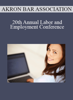 Audio and Video 20th Annual Labor and Employment Conference 250x343 1 - eSy[GB]