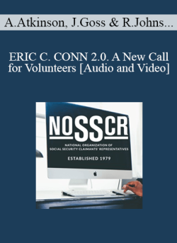 Audio and Video Ann Atkinson John Goss Robert Johns Evan Smith ERIC C. CONN 2.0. A New Call for Volunteers 250x343 1 - eSy[GB]