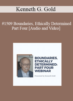 Audio and Video Kenneth G. Gold 1509 Boundaries Ethically Determined Part Four 250x343 1 - eSy[GB]