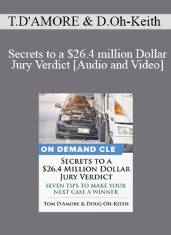 Audio and Video Secrets to a 26.4 million Dollar Jury Verdict Seven Tips to Make Your Next Case a Winner 250x343 1 - eSy[GB]