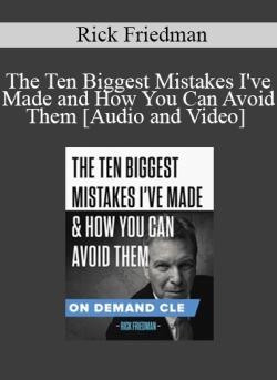 Audio and Video The Ten Biggest Mistakes Ive Made and How You Can Avoid Them 250x343 1 - eSy[GB]