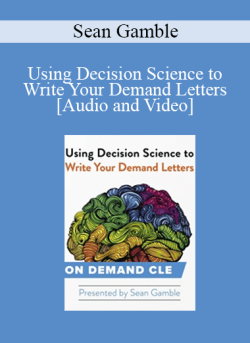 Audio and Video Using Decision Science to Write Your Demand Letters 250x343 1 - eSy[GB]