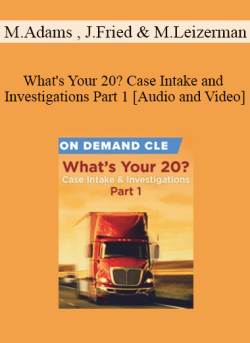 Audio and Video Whats Your 20 Case Intake and Investigations Part 1 250x343 1 - eSy[GB]