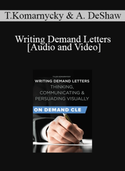 Audio and Video Writing Demand Letters Thinking Communicating and Persuading Visually 250x343 1 - eSy[GB]