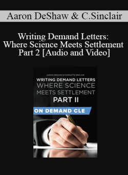 Audio and Video Writing Demand Letters Where Science Meets Settlement Part 2 250x343 1 - eSy[GB]