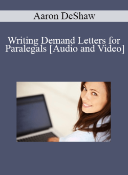 Audio and Video Writing Demand Letters for Paralegals 250x343 1 - eSy[GB]