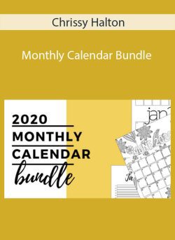 Chrissy Halton Monthly Calendar Bundle 250x343 1 - eSy[GB]