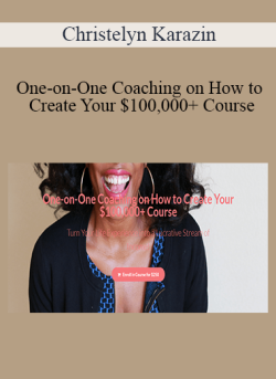 Christelyn Karazin One on One Coaching on How to Create Your 100000 Course 250x343 1 - eSy[GB]