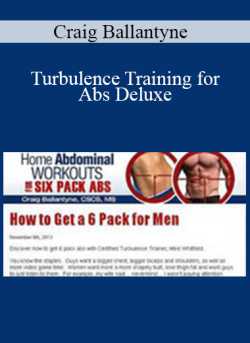 Craig Ballantyne Turbulence Training for Abs Deluxe 250x343 1 - eSy[GB]