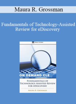 Fundamentals of Technology Assisted Review for eDiscovery 250x343 1 - eSy[GB]