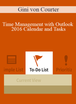 Gini von Courter Time Management with Outlook 2016 Calendar and Tasks 250x343 1 - eSy[GB]