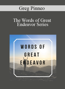 Greg Pinneo The Words of Great Endeavor Series 250x343 1 - eSy[GB]