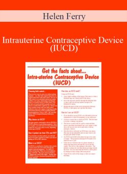 Helen Ferry Intrauterine Contraceptive Device IUCD 250x343 1 - eSy[GB]