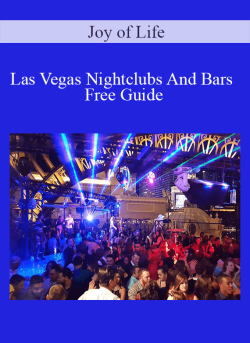 Joy of Life Las Vegas Nightclubs And Bars Free Guide 250x343 1 - eSy[GB]