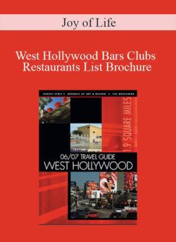 Joy of Life West Hollywood Bars Clubs Restaurants List Brochure 250x343 1 - eSy[GB]