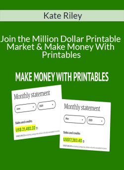 Kate Riley Join the Million Dollar Printable Market Make Money With Printables 250x343 1 - eSy[GB]