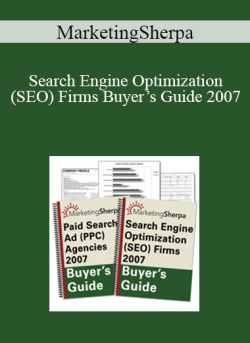 MarketingSherpa Search Engine Optimization SEO Firms Buyers Guide 2007 250x343 1 - eSy[GB]