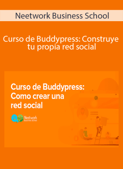 Neetwork Business School Curso de Buddypress Construye tu propia red social 250x343 1 - eSy[GB]