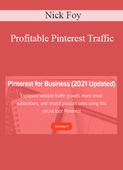 Nick Foy Profitable Pinterest Traffic 250x343 1 - eSy[GB]