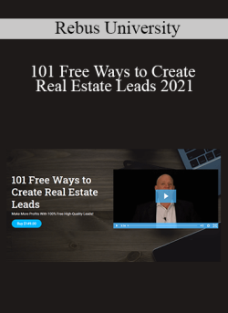 Rebus University 101 Free Ways to Create Real Estate Leads 2021 250x343 1 - eSy[GB]