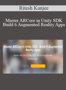 Ritesh Kanjee Master ARCore in Unity SDK Build 6 Augmented Reality Apps 250x343 1 - eSy[GB]