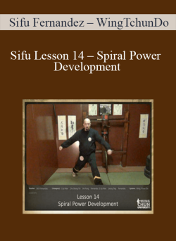 Sifu Fernandez E28093 WingTchunDo E28093 Lesson 14 E28093 Spiral Power Development 250x343 1 - eSy[GB]